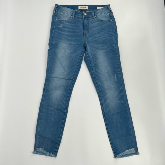PacSun Ankle Rough Hem Super Stretch Distressed Jeggings Size 27 Women’s - Picture 1 of 6